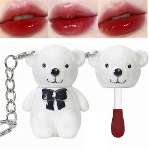 Bear Lip Gloss Keychain
